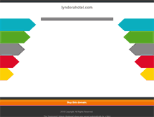 Tablet Screenshot of lyndorahotel.com